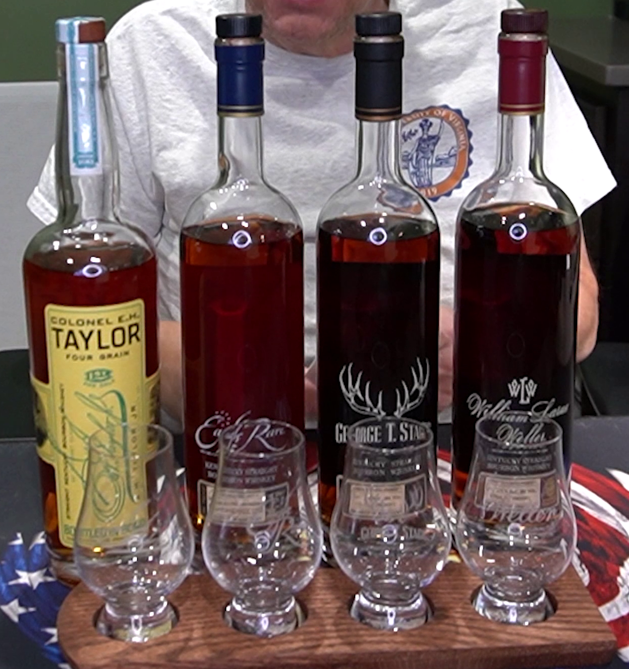 Buffalo Trace Antique Collection (BTAC) Bourbon Flight