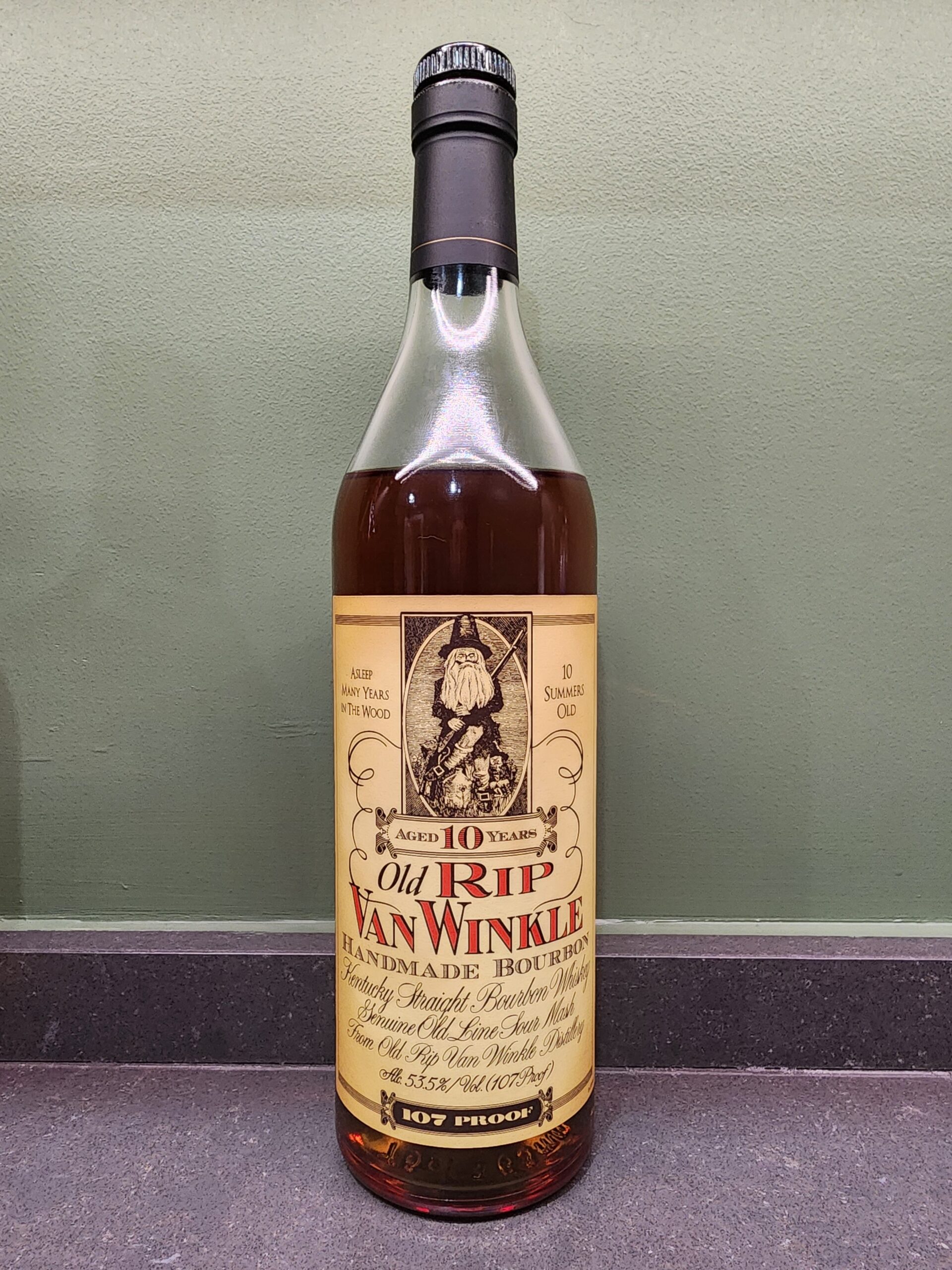 Old Rip Van Winkle Aged 10 Years