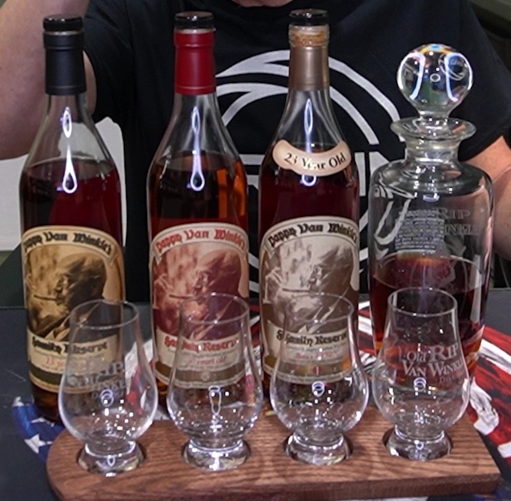 Van Winkle (Pappy) Bourbon Flight