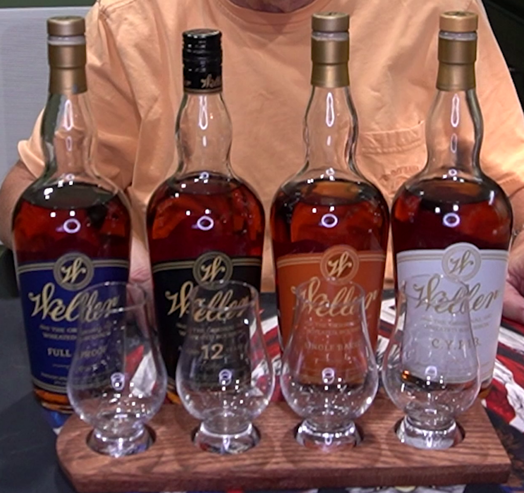 Weller Bourbon Flight